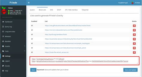 pihole ad lists|More.